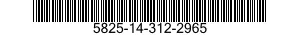 5825-14-312-2965  5825143122965 143122965