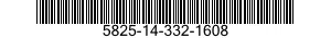 5825-14-332-1608 CIRCUIT CARD ASSEMBLY 5825143321608 143321608