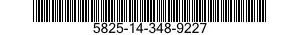 5825-14-348-9227  5825143489227 143489227