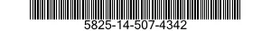5825-14-507-4342 TRANSMITTER,COORDINATE DATA 5825145074342 145074342