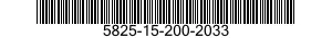 5825-15-200-2033 INTERROGATOR-TRANSPONDER SET 5825152002033 152002033