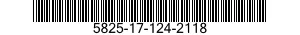 5825-17-124-2118 NAVIGATION SET,SATELLITE SIGNALS 5825171242118 171242118