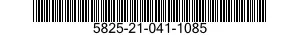 5825-21-041-1085  5825210411085 210411085