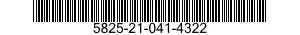 5825-21-041-4322 COIL,RADIO FREQUENCY 5825210414322 210414322