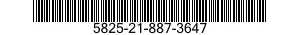 5825-21-887-3647 ANTENNA 5825218873647 218873647