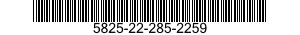 5825-22-285-2259 MAP 5825222852259 222852259