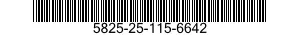 5825-25-115-6642 CABLE,RADIO FREQUENCY 5825251156642 251156642