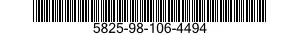 5825-98-106-4494 INDICATOR,AIRCRAFT IDENTIFICATION 5825981064494 981064494