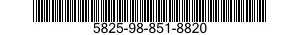 5825-98-851-8820 RECEIVER 5825988518820 988518820
