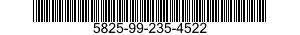 5825-99-235-4522 CONTROL,RECEIVER 5825992354522 992354522