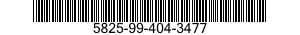 5825-99-404-3477  5825994043477 994043477