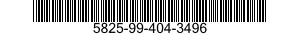 5825-99-404-3496  5825994043496 994043496