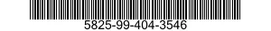 5825-99-404-3546  5825994043546 994043546