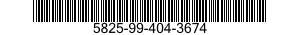 5825-99-404-3674  5825994043674 994043674