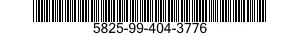 5825-99-404-3776  5825994043776 994043776