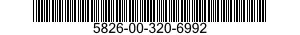 5826-00-320-6992  5826003206992 003206992