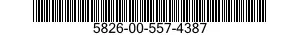 5826-00-557-4387 PLATE,SYNCHRO MTG 5826005574387 005574387