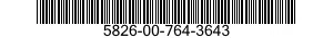 5826-00-764-3643 HANDLE 5826007643643 007643643