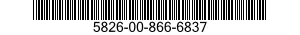 5826-00-866-6837 SUPPORT,RADIO RECEIVER 5826008666837 008666837