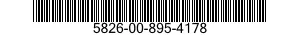 5826-00-895-4178  5826008954178 008954178