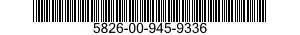 5826-00-945-9336  5826009459336 009459336