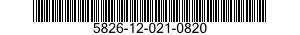 5826-12-021-0820 SPACER,AUDIO CONTRO 5826120210820 120210820
