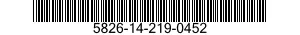 5826-14-219-0452  5826142190452 142190452