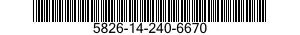 5826-14-240-6670 DIAL,SCALE 5826142406670 142406670
