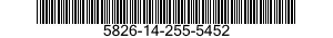 5826-14-255-5452  5826142555452 142555452