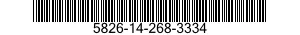 5826-14-268-3334  5826142683334 142683334