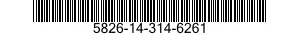 5826-14-314-6261  5826143146261 143146261