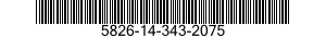 5826-14-343-2075  5826143432075 143432075