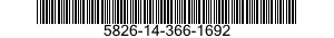 5826-14-366-1692  5826143661692 143661692