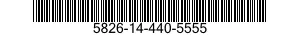 5826-14-440-5555 RADIO SET 5826144405555 144405555