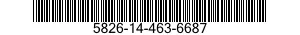 5826-14-463-6687 RECEIVER-TRANSMITTER,RADIO 5826144636687 144636687
