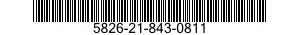 5826-21-843-0811  5826218430811 218430811