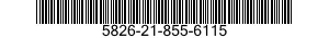 5826-21-855-6115 PLATE ASSEMBLY,CONN 5826218556115 218556115