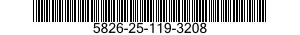5826-25-119-3208  5826251193208 251193208