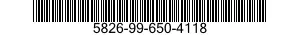 5826-99-650-4118 PUSH BUTTON SWITCH 5826996504118 996504118