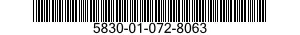 5830-01-072-8063  5830010728063 010728063