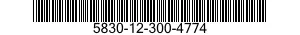 5830-12-300-4774 CIRCUIT CARD ASSEMBLY 5830123004774 123004774