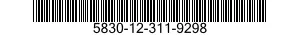 5830-12-311-9298 INTERCOMMUNICATION SET 5830123119298 123119298