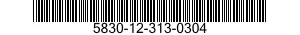 5830-12-313-0304 CIRCUIT CARD ASSEMBLY 5830123130304 123130304