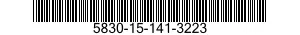 5830-15-141-3223 APPARATO SECONDARIO 5830151413223 151413223