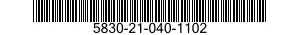 5830-21-040-1102 SEMICONDUCTOR DEVICE 5830210401102 210401102