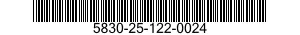 5830-25-122-0024 INTERCOMMUNICATION 5830251220024 251220024