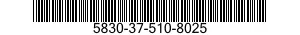 5830-37-510-8025 CABINET,BROADCAST R 5830375108025 375108025