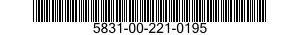 5831-00-221-0195 CONTROL,INTERCOMMUNICATION SET 5831002210195 002210195
