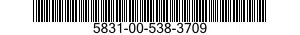 5831-00-538-3709 CONTROL,INTERCOMMUNICATION SET 5831005383709 005383709