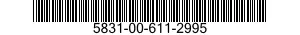 5831-00-611-2995  5831006112995 006112995